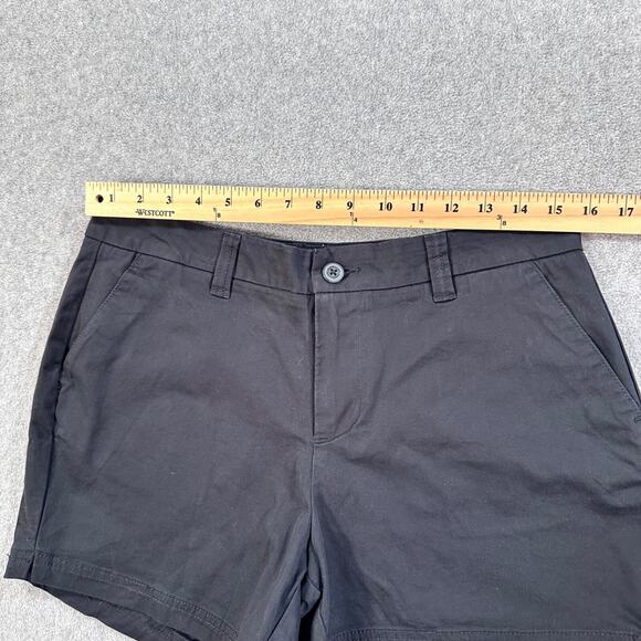 Magellan Outdoor Happy Camper Shorts Women's 10 Black 4" Inseam New Flat Front - Picture 2 of 6